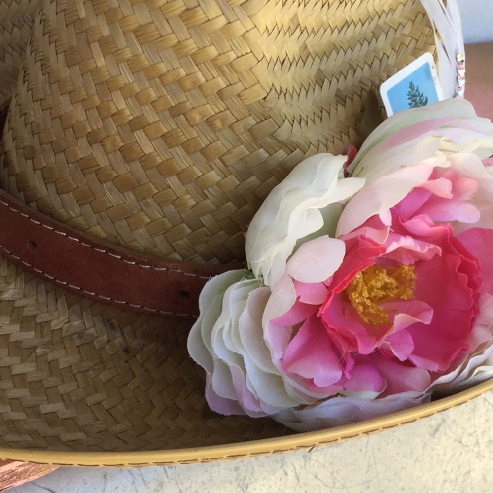 OOAK artisan western hat band cowgirl festival rodeo Coachella boho chic market - Picture 5 of 12